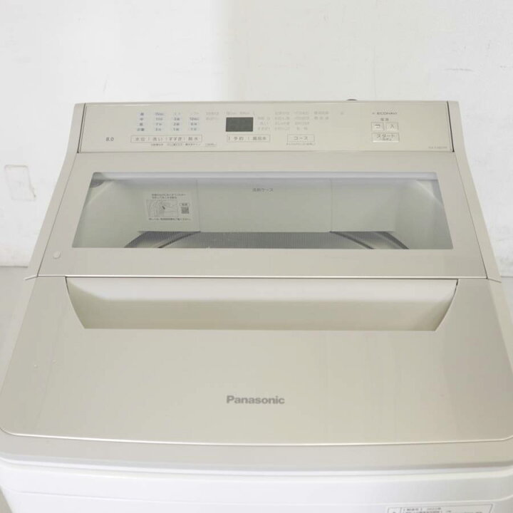 楽天市場】【中古】 パナソニック 洗濯機 縦型全自動 NA-FA80H9 (8.0kg