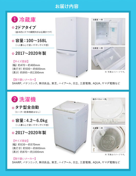 楽天市場】【中古】 家電セット 新生活 一人暮らしセット TV付き 3点 