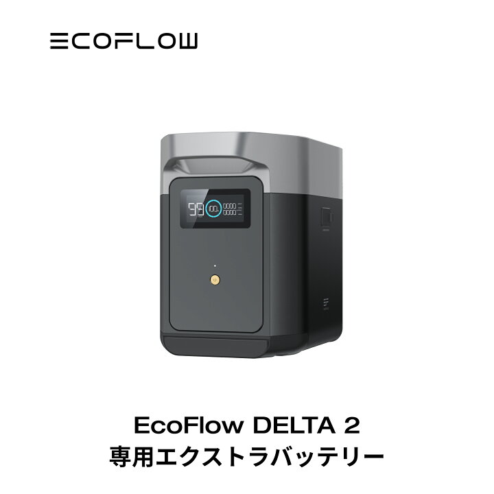 楽天市場】EcoFlow DELTA 2 専用エクストラバッテリー1024Wh 