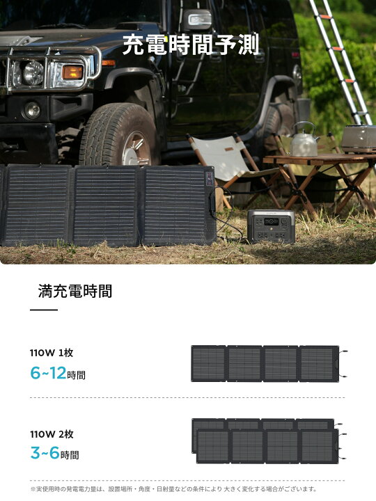 楽天市場】ポータブル電源 ソーラーパネル セット RIVER 2 Max 512Wh + 