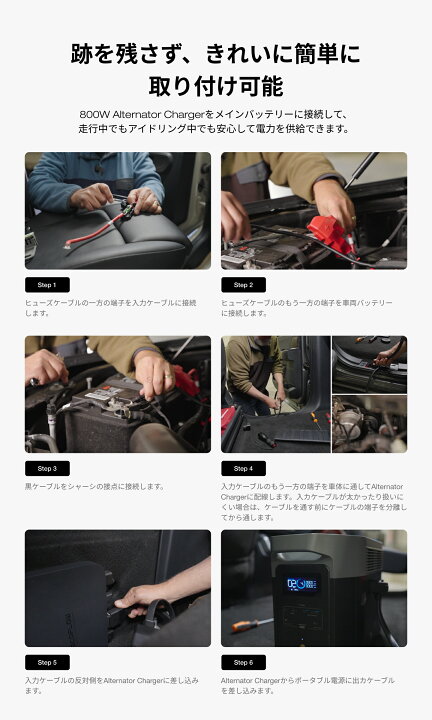 楽天市場】EcoFlow Alternator Charger 走行充電器+DELTA 2 1024Wh 