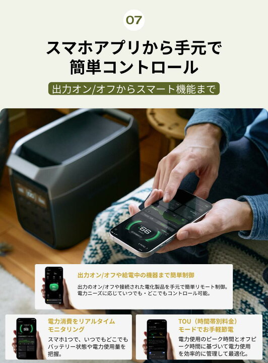 楽天市場】EcoFlow ポータブル電源 ソーラーパネル セット DELTA 3 