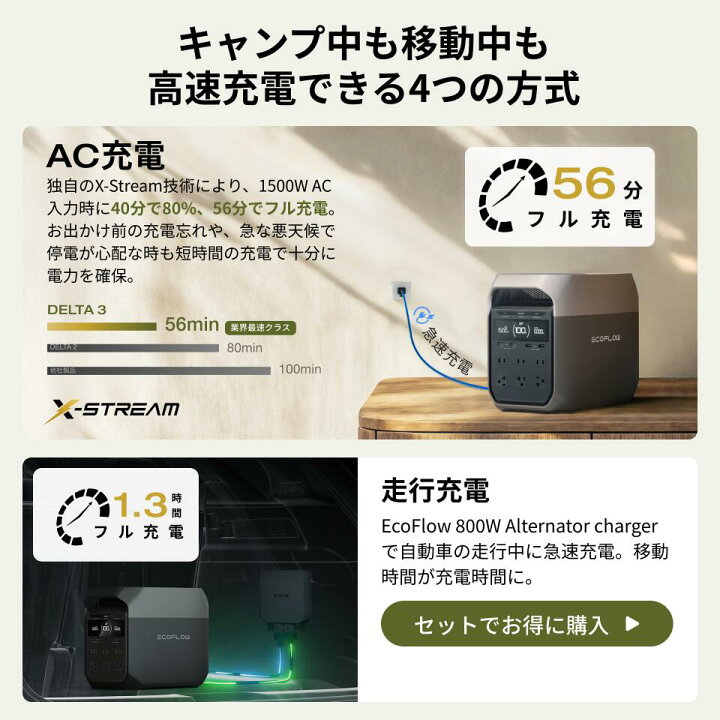 楽天市場】【クーポン利用で157,850円 4/4 20:00〜】EcoFlow 