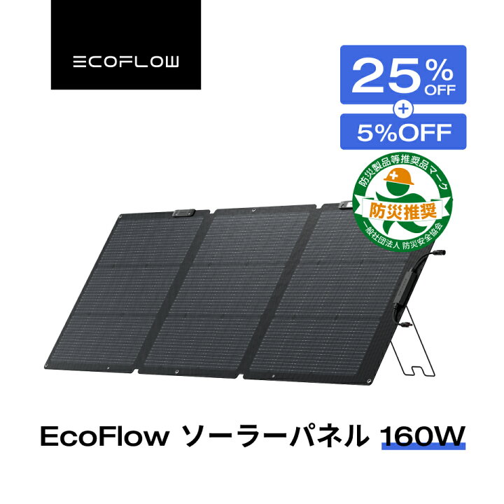 楽天市場】【クーポン併用で30,030円 11/20 00:00~】EcoFlow ソーラー 