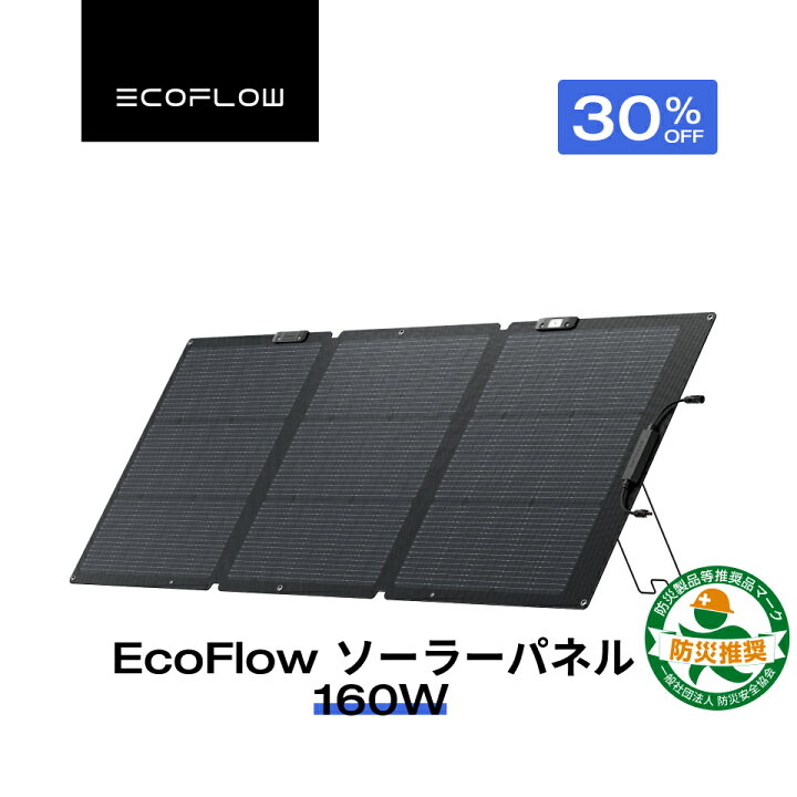 楽天市場】【クーポン利用で30,030円 12/14 0:00〜】EcoFlow ソーラー  