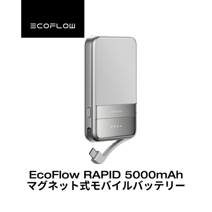楽天市場】【クーポン利用で5,540円、4/14から】EcoFlow RAPID 5000mAh 