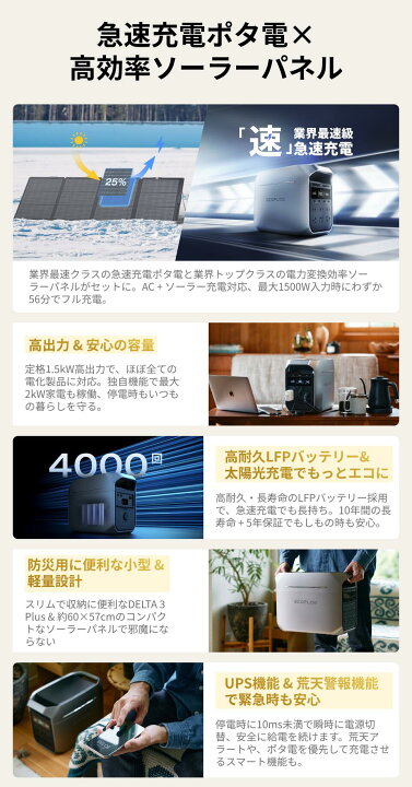 楽天市場】【クーポン利用で120,395円 4/14 00:00〜】EcoFlow 