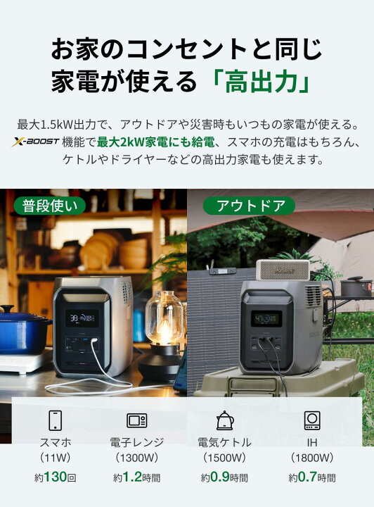 楽天市場】【クーポン利用で77,800円 4/24 20:00〜】EcoFlow 
