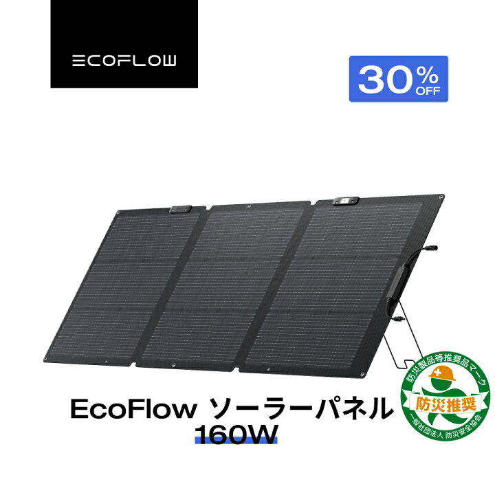 楽天市場】【クーポン利用で30,030円 5/29から】EcoFlow ソーラー 