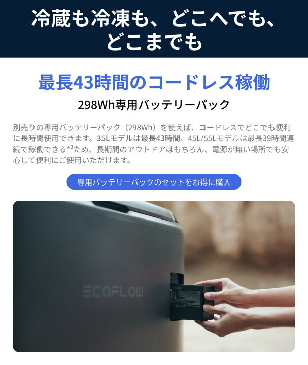 楽天市場】GLACIER Classic 45L ポータブル冷蔵庫 +ポータブル電源 