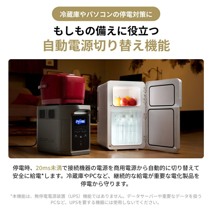 楽天市場】EcoFlow ポータブル電源 大容量 4096Whセット DELTA 2 Max S 
