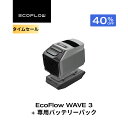 【40％OFFタイムセール★クーポンで160,050円 7/13 20時~】ポータブルエアコン WAVE 3+専用バッテリーパック セット …