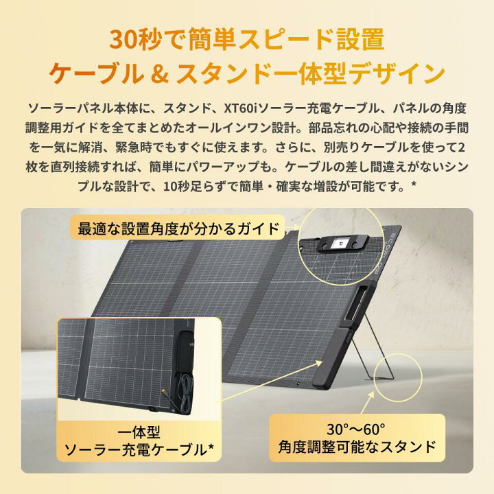 楽天市場】【クーポン利用で26,400円 4/14 00:00〜】EcoFlow ソーラー 
