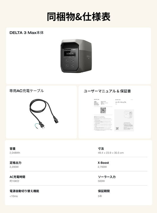 楽天市場】【クーポン利用で129,800円 4/24 20:00〜】EcoFlow 