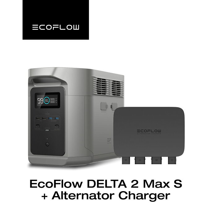 楽天市場】EcoFlow Alternator Charger 800w走行充電器+DELTA 2 Max S 