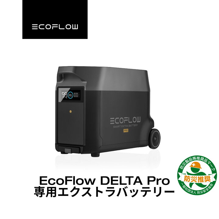 楽天市場】【売り切れ】EcoFlow DELTA Pro専用エクストラバッテリー 