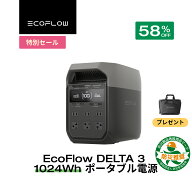 【専用バッグをプレゼント★クーポンで58,674円 3/11 23:59迄】56分フル充電 EcoFlow ポータブル電源 400…