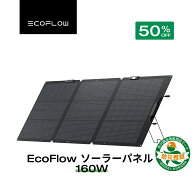 【クーポン利用で21,450円 3/11 23:59迄】EcoFlow ソーラーパネル 160W Gen2 ソーラー充電器 太陽光発電 …