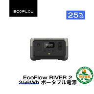 【クーポン利用で22,425円 4/14 00:00〜】EcoFlow ポータブル電源 リン酸鉄 長寿命 1hフル充電 RIVER 2 2…
