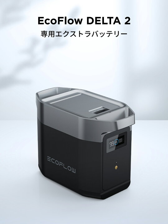 楽天市場】EcoFlow DELTA 2 専用エクストラバッテリー1024Wh 
