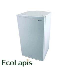 【中古】 【期間限定 12/3まで！★楽天ポイント10倍】 【自社配送エリア内限定】 アイリスオーヤマ IRISOHYAMA 冷蔵庫 2021年製 1ドア 93L ホワイト 直冷式 右開き IRJD-9A-W 一人暮らし 奥行60cm以下 送料無料 設置無料 地域限定 RANK_B