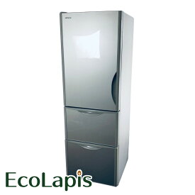 【中古】 【期間限定 12/3まで！★楽天ポイント10倍】 【自社配送エリア内限定】 日立 HITACHI 冷蔵庫 2018年製 3ドア 375L クリスタルシャンパン ファン式 右開き R-S38JVL(XN) ファミリー 大型 300L以上 送料無料 設置無料 地域限定 RANK_B