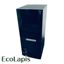 【中古】 【自社配送エリア内限定】 シャープ SHARP 冷蔵庫 2021年製 2ドア 152L ピュアブラック ファン式 両方開き SJ-GD15H-B 一人暮らし 大きめ 奥行60cm以下 送料無料 設置無料 地域限定 埼玉 東京 千葉 神奈川 RANK_B