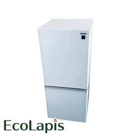 【中古】 【自社配送エリア内限定】 シャープ SHARP 冷蔵庫 2019年製 2ドア 137L ホワイト ファン式 両方開き SJ-GD14E-W 一人暮らし 奥行60cm以下 送料無料 設置無料 地域限定 埼玉 東京 千葉 神奈川 RANK_A