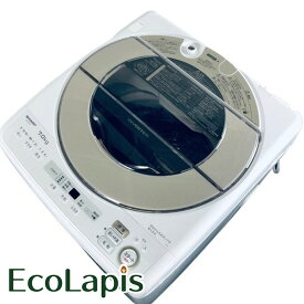 【中古】 【自社配送エリア内限定】 シャープ SHARP 洗濯機 2021年製 全自動洗濯機 7.0kg シャンパン ES-SH7C-N 一人暮らし 大きめ 縦型 送料無料 設置無料 地域限定 埼玉 東京 千葉 神奈川 RANK_C