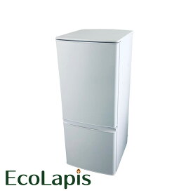 【中古】 【期間限定 12/3まで！★楽天ポイント10倍】 【自社配送エリア内限定】 三菱 MITSUBISHI 冷蔵庫 2022年製 2ドア 146L ホワイト ファン式 右開き MR-P15G-W1 一人暮らし 大きめ 奥行60cm以下 送料無料 設置無料 地域限定 RANK_C