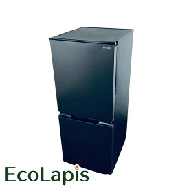 【中古】 【期間限定 12/3まで！★楽天ポイント10倍】 【自社配送エリア内限定】 シャープ SHARP 冷蔵庫 2024年製 2ドア 152L マットダークグレー ファン式 両方開き SJ-D15K-H 一人暮らし 大きめ 奥行60cm以下 送料無料 設置無料 地域限定 埼玉 東京 千葉 神奈川 RANK_B