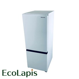 【中古】 【期間限定 12/3まで！★楽天ポイント10倍】 【自社配送エリア内限定】 ハイセンス Hisense 冷蔵庫 2024年製 2ドア 162L ホワイト ファン式 右開き HR-D15F 一人暮らし 大きめ 奥行60cm以下 送料無料 設置無料 地域限定 埼玉 東京 千葉 神奈川 RANK_A