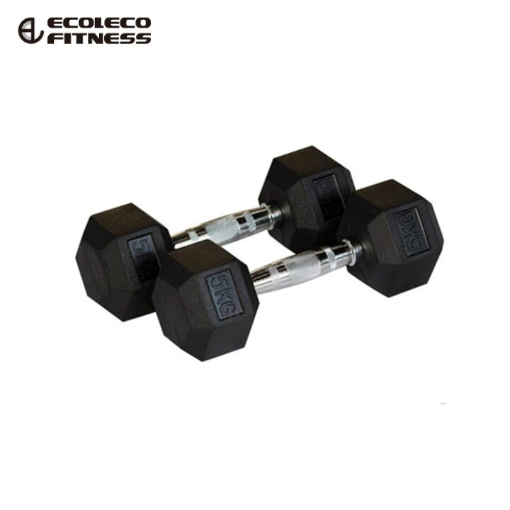 楽天市場】ヘックスダンベル 12.5-40KG（2.5kg間隔）（12対）【エコ 