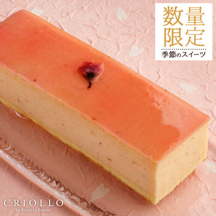 楽天市場 春限定 さくらチーズケーキ 長方形 2 3名様用 冷凍便 あす楽対応 4月30日までのお届け桜 幻のチーズケーキ スイーツ バースデーケーキ 誕生日ケーキ お取り寄せグルメ お花見 卒業 入学 入園 入社 可愛い 春 高級 ブランド お洒落 22 ギフト クリオロ