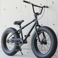 ファットバイク ビーチクルーザー 自転車　20インチ FATBIKE ファットバイク　BMXスタイル 自転車 通販【…