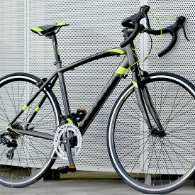 ロードバイク 自転車 アルミ 軽量 700C シマノ14段変速 シマノF/Rディレーラー STI デュアルコントロールレバー TOTEM 15B408