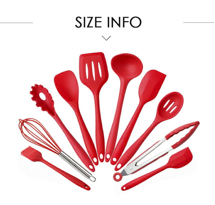 楽天市場 キッチンツール セット シリコン おすすめ キッチン ツール クッキング用品 調理ツール キッチン用品 耐熱シリコン 製菓器具 新居 引越し祝い シリコン製 台所用品 収納簡単 エコロジクール