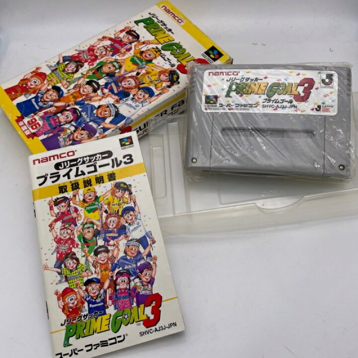 楽天市場 中古 Jリーグサッカー プライムゴール3 Sfc スーパーファミコン スーファミ ゲーム スポーツゲーム ナムコ 箱説あり レトロゲーム 動作確認済 簡易クリーニング済 朝9時までの決済で当日出荷可能 エコロジーモール
