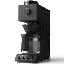 【送料込み（北海道・沖縄・離島は配送不可）】ツインバード 全自動コーヒーメーカー ブラック (6カップ抽出可能) コーヒーメーカー CMD465B　CM-D465B
