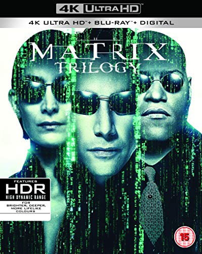 送料無料 国内在庫を迅速にお届けします マトリックス トリロジー Matrix Trilogy + 4K HD 輸入版 Blu-ray ULTRA 100%品質保証 【本物保証】