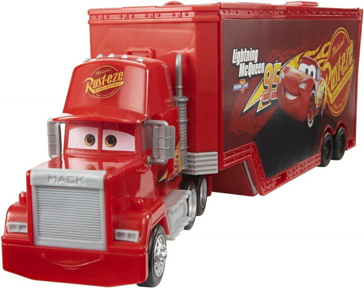 楽天市場】マテル カーズ マック トレーラー おもちゃ 全長34cm 