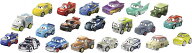 マテル カーズ ミニカー おもちゃ バラエティ 21台パック ディズニー ピクサー ミニレーサーズ 輸入品