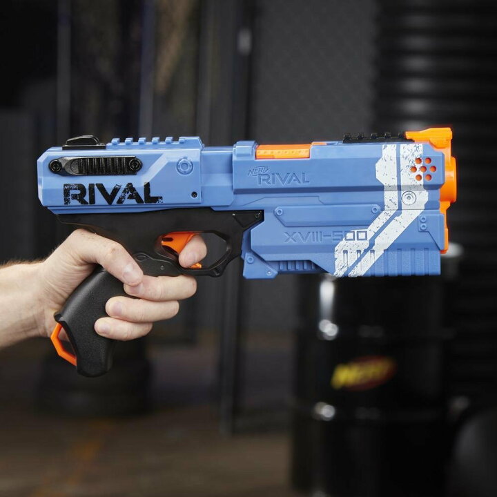 楽天市場】ナーフ ライバル クロノス XVIII-500 ブルー Nerf Rival 