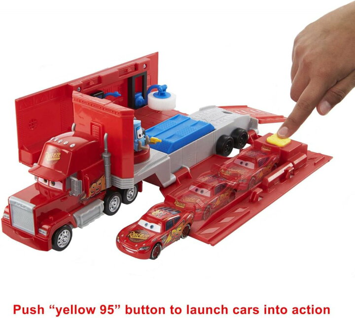 楽天市場】マテル カーズ マック トレーラー おもちゃ 全長34cm 