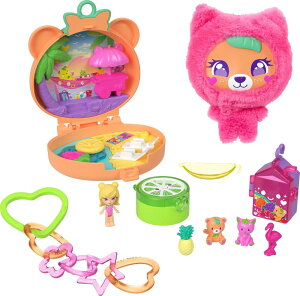 Polly Pocket �|�[���[�|�P�b�g �ʂ������ �x�A �R���p�N�g �v���C�Z�b�g �h�[�� �l�` �y�b�g �������� �A���i