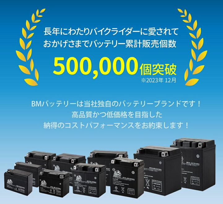 楽天市場】【4/1限定！全商品20%OFF+P5】 バイク バッテリーBTR4A-BS 
