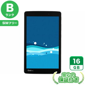 SIMフリー Qua tab PX ネイビー16GB 本体[Bランク] Androidタブレット 中古 送料無料 当社3ヶ月保証