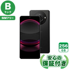 【ポイントアップ16日23:59マデ】SIMフリー AQUOS R8 pro A301SH ブラック 256GB 本体[Bランク] Androidスマホ 中古 送料無料 当社3ヶ月保証