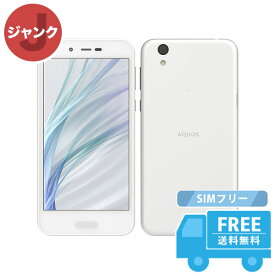 SIMフリー AQUOS sense lite SH-M05 ホワイト 本体 [ジャンク] スマホ 中古 送料無料