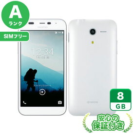 SIMフリー DIGNO E 503KC ホワイト8GB 本体[Aランク] Androidスマホ 中古 送料無料 当社6ヶ月保証